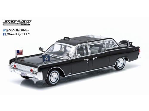 GREENLIGHT】1/43 1961 Lincoln Continental SS-100-X - John F