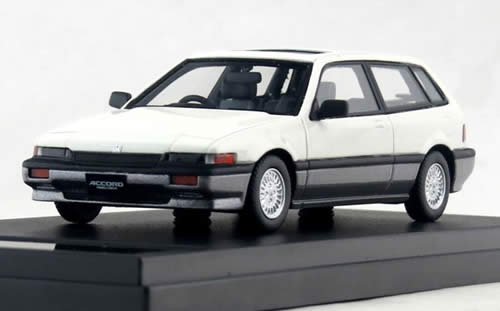 Hi-Story】1/43 Honda ACCORD AERO DECK (1985) ホワイト/ガンメタル