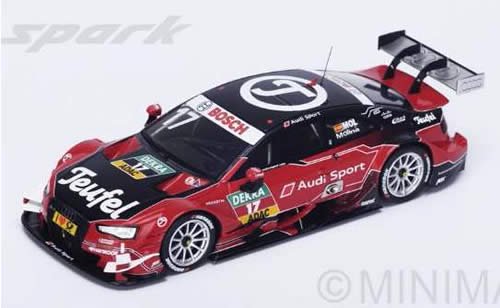 Spark/スパーク】1/43 Audi RS5 DTM No.17 Miguel Molina - 17th Audi 