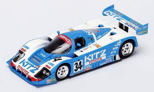 Spark/スパーク】1/43 Toyota 92C-V No.34 9th Le Mans 1992 R 