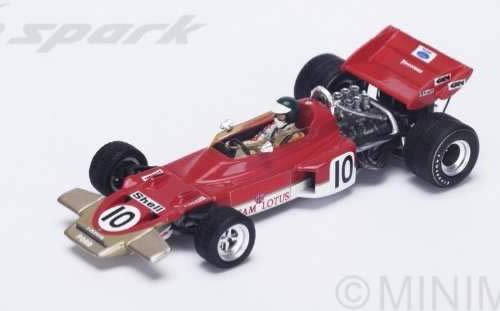 Spark/スパーク】1/43 Lotus 72C No.10 Winner Dutch GP 1970 Jochen