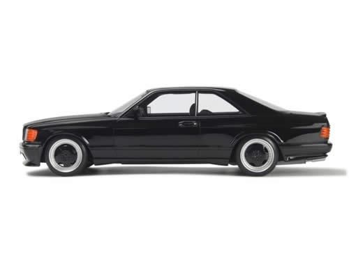 美品 1/18 otto 560SEC AMG ハンマーワイド ブラック - ミニカー