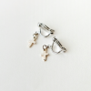 925С -925 Cross Silver Earrings(:ES13 E)