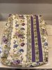 手作り聖書カバー　大型　2017対応　紫小花