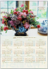 【名入れ専用】2024ホームカレンダー「Grace to You 恵みの花々」