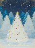 クリスマスカード J-S220-143森のクリスマスツリー(新共同訳)