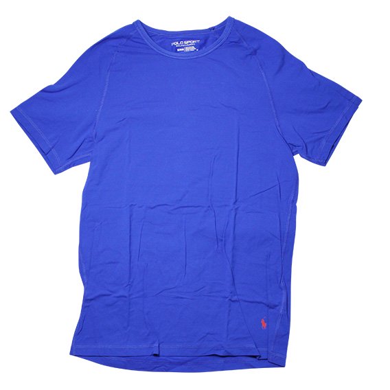 ポロラルフローレン：X-TEMP UNDERWEAR RAGLAN CREW Tシャツ (パシフィックロイヤル)