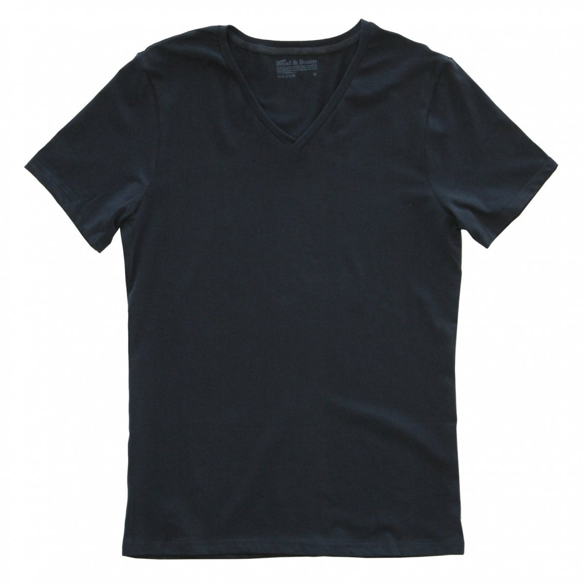 ブレッド＆ボクサーズ：VNECK Tシャツ (ブラック）