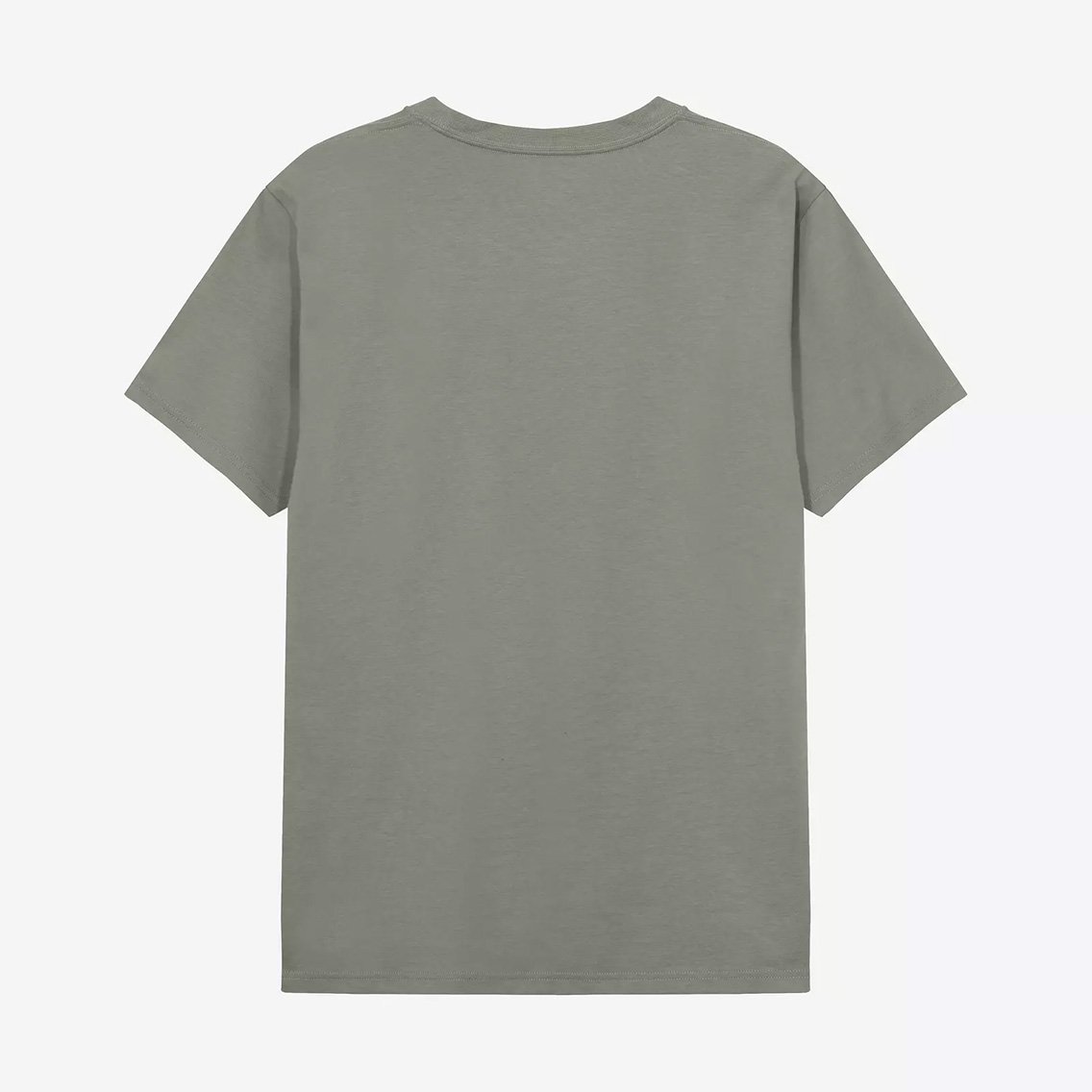 ブレッド＆ボクサーズ：ORGANIC COTTON CREW-NECK regular Tシャツ (ダスティグリーン)  class=