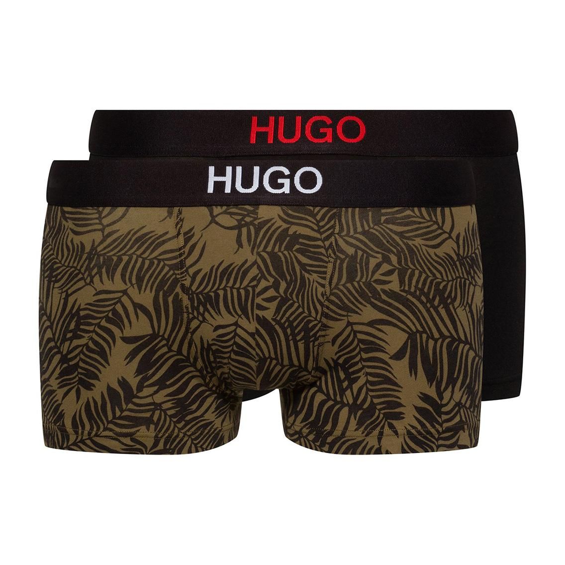 Hugo BOSS メンズパンツ HUGO BOSS ヒューゴボス ロゴウエスト 前閉じ ボクサーパンツ 3