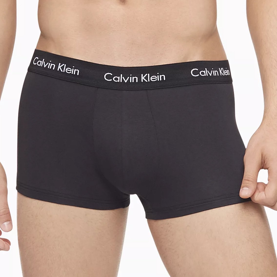 カルバン クライン] 3ピースコットンストレッチボクサーパンツ「3 Pack Cotton Stretch Boxer 心強く Brief