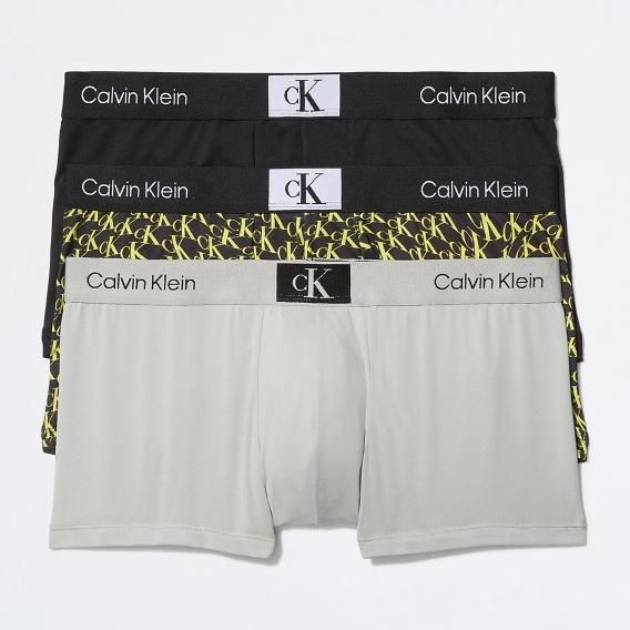 Х󥯥饤CALVIN KLEIN 1996 MICRO 饤ܥѥ 3PK (֥å/ƥå졼/ץɡ)