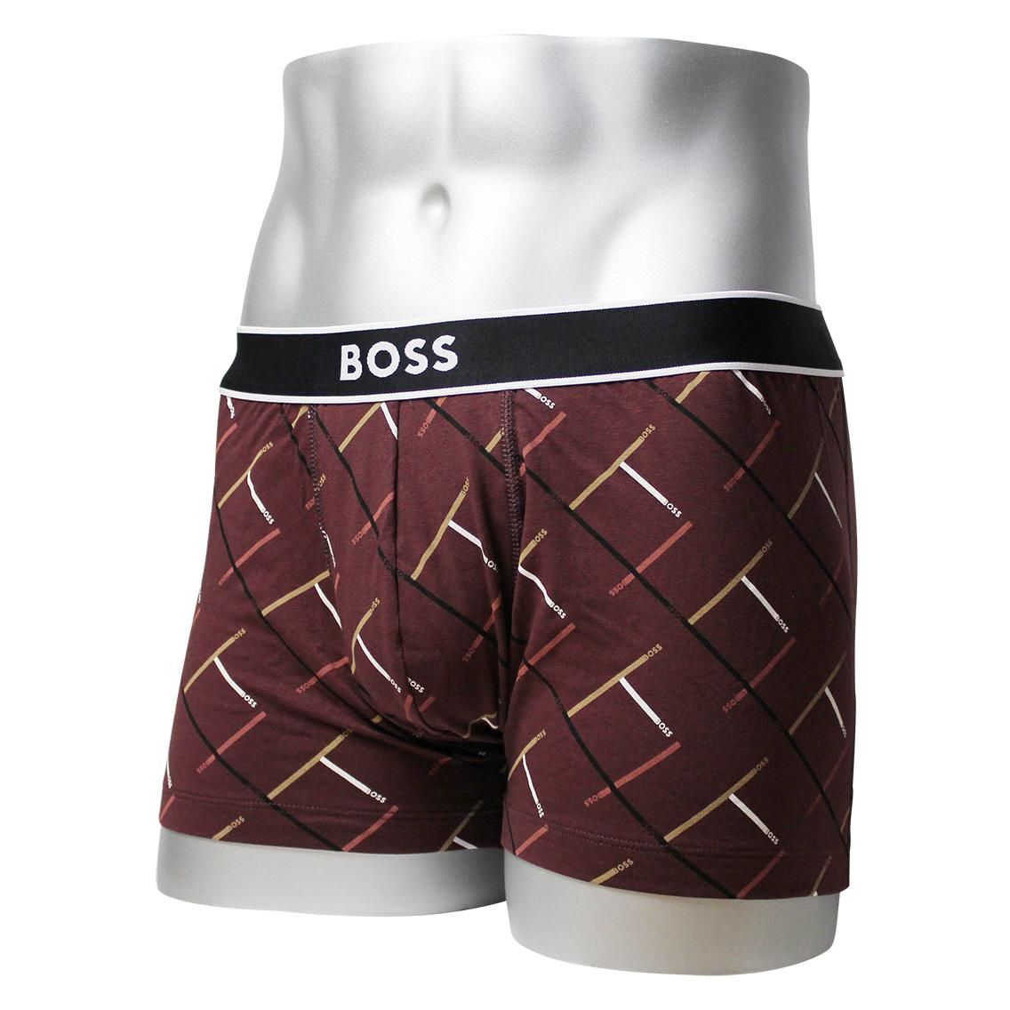 ヒューゴボス　紫色パンツ HUGO BOSS(ヒューゴボス)[50489443-602]:ボクサーパンツ,男性