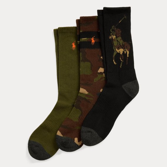  ݥեCAMO PONY CREW å 3PK ()