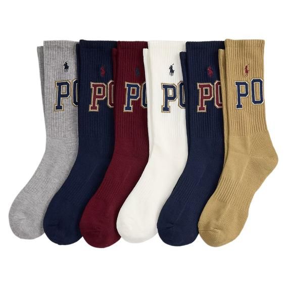  ݥեCLASSIC VARSITY LOGO å 6PK ()