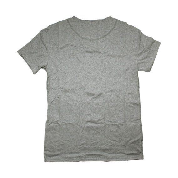 ブレッド＆ボクサーズ：MEN'S RELAXED VNECK Tシャツ (グレー)