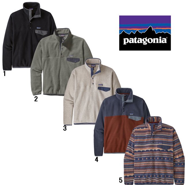 patagonia パタゴニア メンズ ライトウェイト シンチラ スナップT プルオーバー フリースプルオーバー 25580