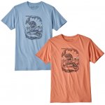 パタゴニア メンズ ナッツ vs. ピトン オーガニック Tシャツ 39195 patagonia メンズ プリントTシャツ