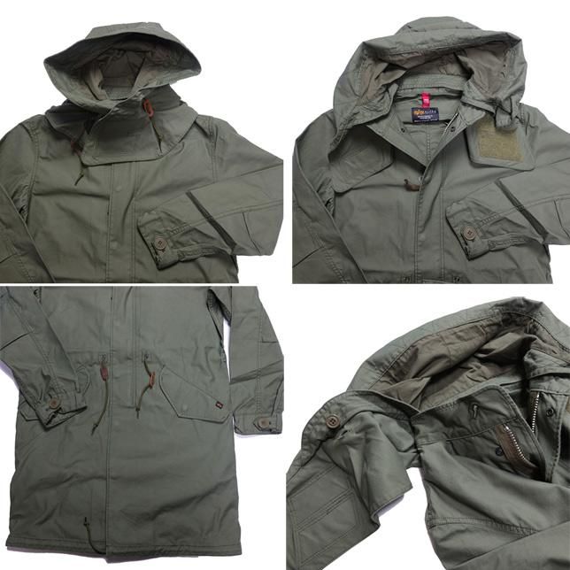 アルファ M-65 PARKA MOD モッズパーカー M-51 フィールド ジャケット