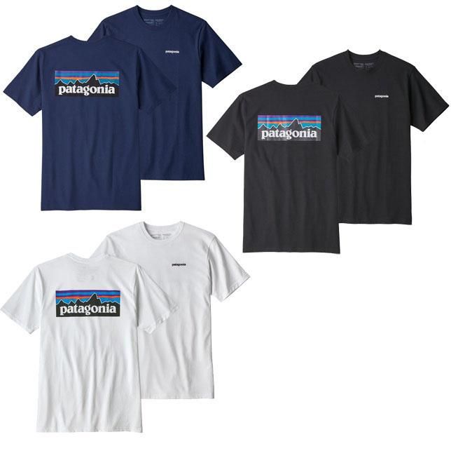 パタゴニア メンズ P 6ロゴ レスポンシビリティー Patagonia メンズ プリントtシャツ