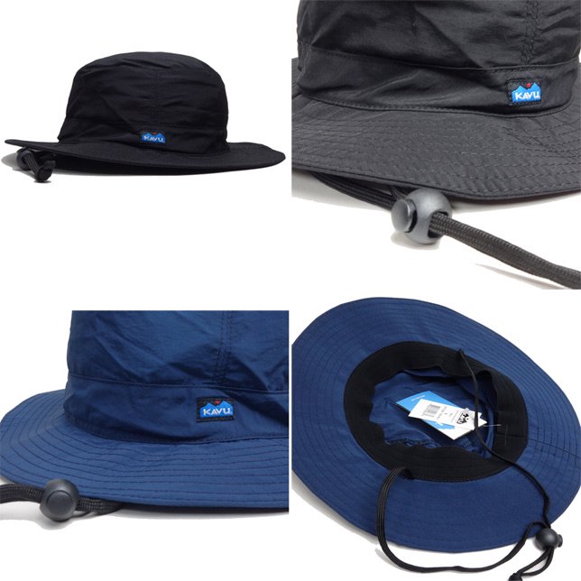 KAVU カブー シンセティック ストラップ バケットハット メンズ レディース 帽子 無地 ハット HAT