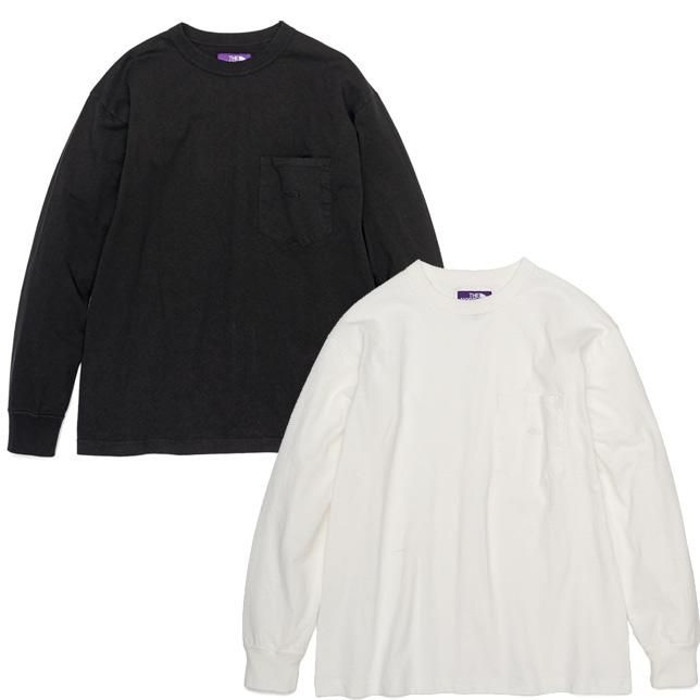 ノースフェイス パープルレーベル ナナミカ 7oz L/S Pocket Tee 長袖