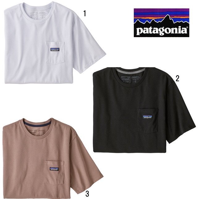 パタゴニア メンズ P-6ラベル ポケット レスポンシビリティー 37406 patagonia メンズ ポケ付き  プリントTシャツ-USUALGAMENTS(ユージュアルガーメンツ)