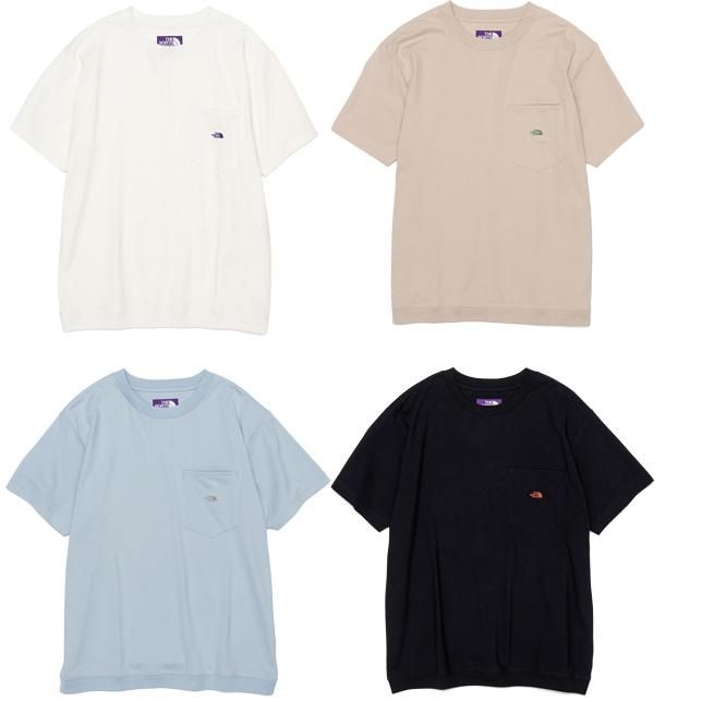 ノースフェイス パープルレーベル ナナミカ High Bulky H/S Pocket Tee