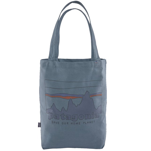 Patagonia パタゴニア Canvas Bag トートバッグ 青 希少柄 - バッグ