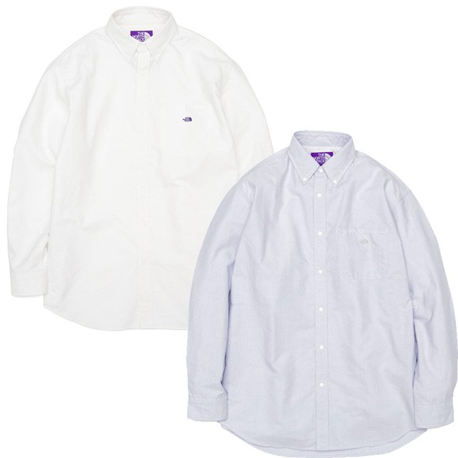 売れ筋新商品  Shirt B.D. OX Polyester 新品パープルレーベルCotton シャツ