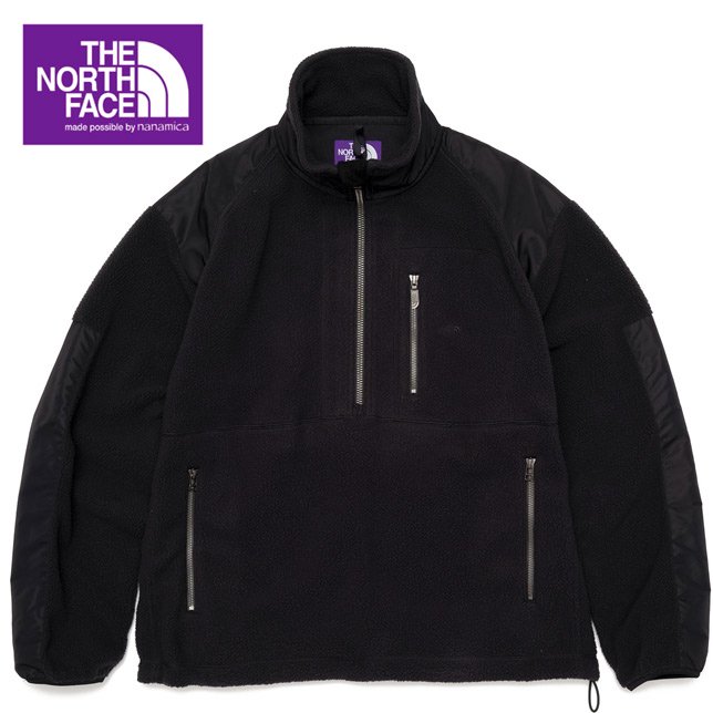 the north face purple label フリース プルオーバー
