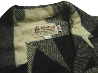 ＢＥＭＩＤＪＩ WOOLEN MILLS ベミジ ウールシャツジャケット