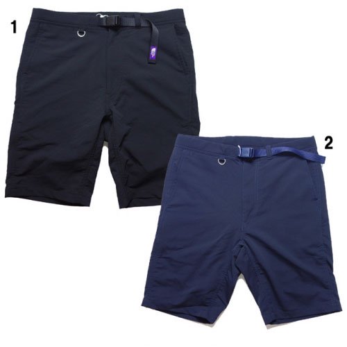 ノースフェイスパープルレーベル ALPHADRY Webbing Belt Shorts