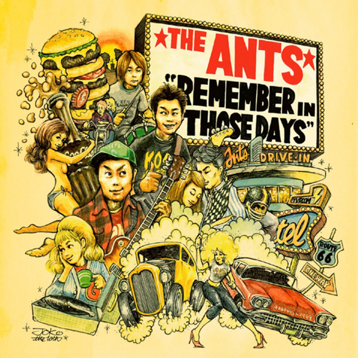 The Ants Remember In Those Days Cd Koga Records Web Shop