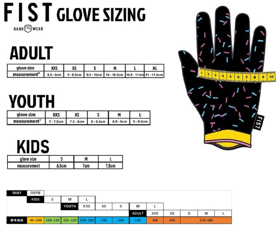 FIST /FIST HANDWEAR GLOVE -CHAPTER22- **大人サイズ** BMXグローブ