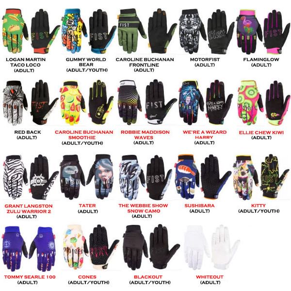 FIST / FIST HANDWEAR GLOVE BMXグローブ 送料無料 - ジテンシャデポBMX　 名古屋のBMXプロショップが運営するストリート、フラットの完成車、カスタムパーツの通販サイト