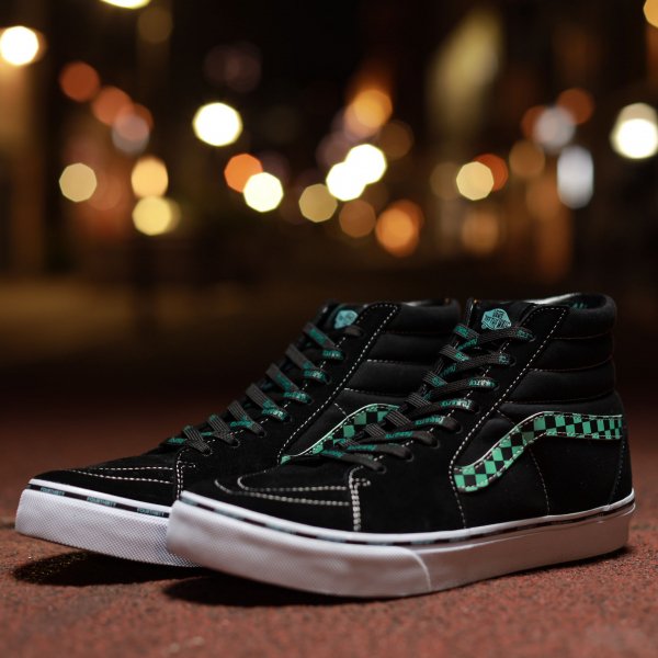 VANS × 430 / SK8-HI BLACK/MINT VF 