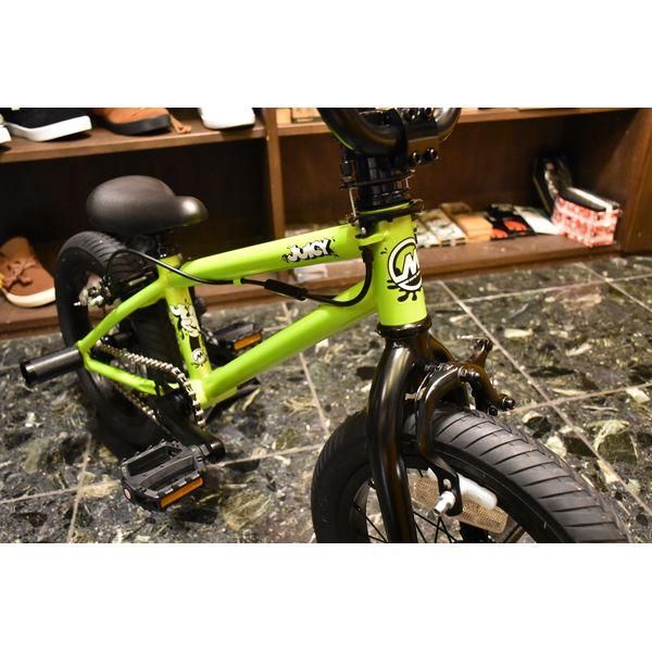 MOTEL WORKS / 2021 JUICY 14インチ -SEMI MATT LIME GREEN- キッズBMX 