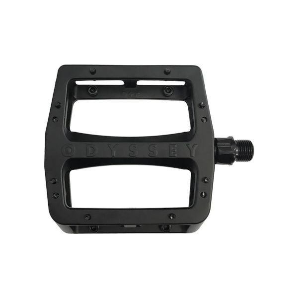 ODYSSEY / GRANDSTAND V2 ALLOY PEDAL -BLACK- BMX ペダル - ジテンシャデポBMX 名古屋のBMX プロショップが運営するストリート、フラットの完成車、カスタムパーツの通販サイト