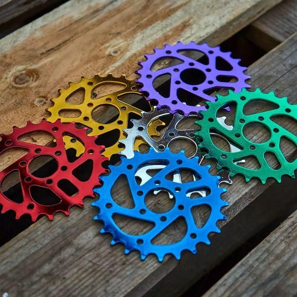 自転車BMX スプロケット KHE BIKES 生ぬるい MVP 25T OILSLICK