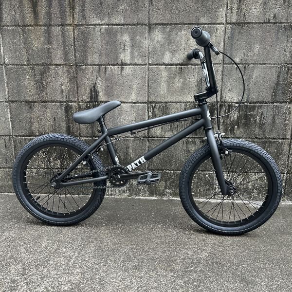 DURCUS ONE / PATH 18インチ -MATT BLACK- キッズBMX | キッズの成長に最適な18インチホイールBMX -  ジテンシャデポBMX　名古屋のBMXプロショップが運営するストリート、フラットの完成車、カスタムパーツの通販サイト