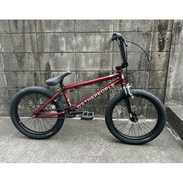 WETHEPEOPLE | 2023モデル CRS 20 -TRANSLUCENT RED- BMX - ジテンシャデポBMX　 名古屋のBMXプロショップが運営するストリート、フラットの完成車、カスタムパーツの通販サイト