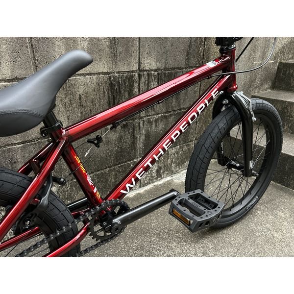 WETHEPEOPLE | 2023モデル CRS 20 -TRANSLUCENT RED- BMX - ジテンシャデポBMX　 名古屋のBMXプロショップが運営するストリート、フラットの完成車、カスタムパーツの通販サイト