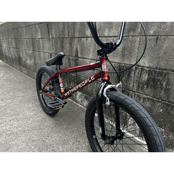 WETHEPEOPLE | 2023モデル CRS 20 -TRANSLUCENT RED- BMX - ジテンシャデポBMX　 名古屋のBMXプロショップが運営するストリート、フラットの完成車、カスタムパーツの通販サイト