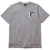在庫セール 430 FOURTHIRTY / THE F S/S TEE -GREY- フォーサーティ Tシャツ