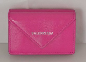 2902) 【その他】 バレンシアガ BALENCIAGA ペーパーミニウオレット 三