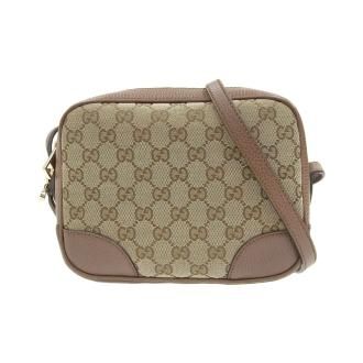 8552) 【グッチ】 グッチ GUCCI ショルダー 斜め掛けバッグ レザー GG