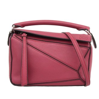 8562) 【その他】 ロエベ LOEWE パズルバック ミニ ショルダーバッグ