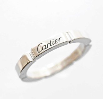 3211) 【カルティエ】 カルティエ Cartier 750ＷG ホワイトゴールド
