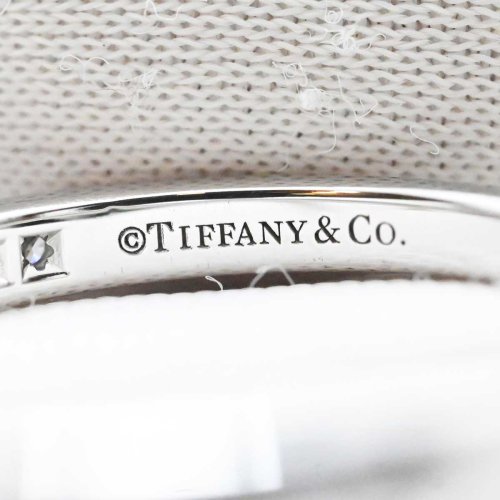 TIFFANY&Co. ティファニー ハーフサークル ダイヤモンドリング Pt950